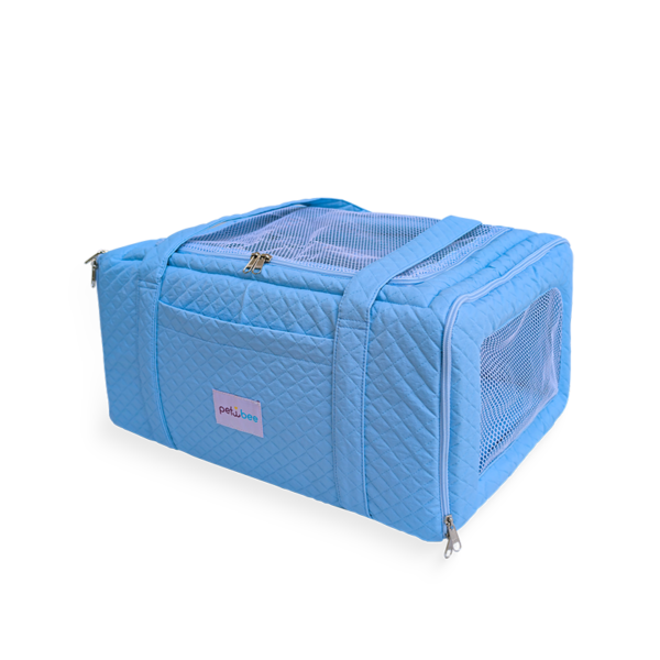 Bolsa Avião Delicata Azul