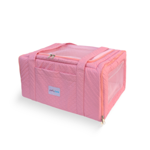Bolsa Avião Delicata Rosa