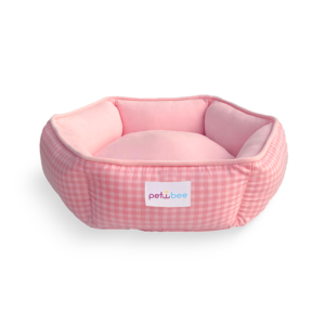 Cama Hexagonal PET Vichy Rosa