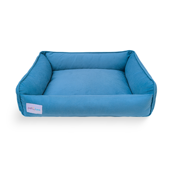 Cama Prime Veludo Petróleo