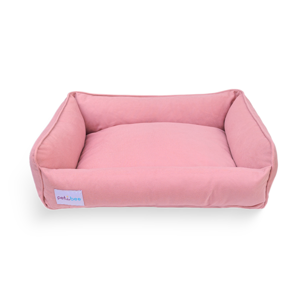 Cama Prime Veludo Rosê